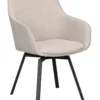 ALISON KARMSTOL BEIGE/SVART