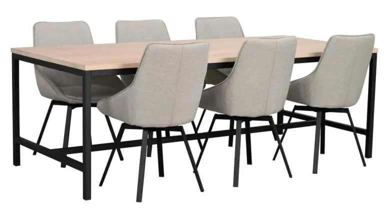 ALISON STOL BEIGE/SVART