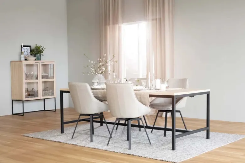 ALISON STOL BEIGE/SVART