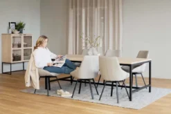 ALISON STOL BEIGE/SVART