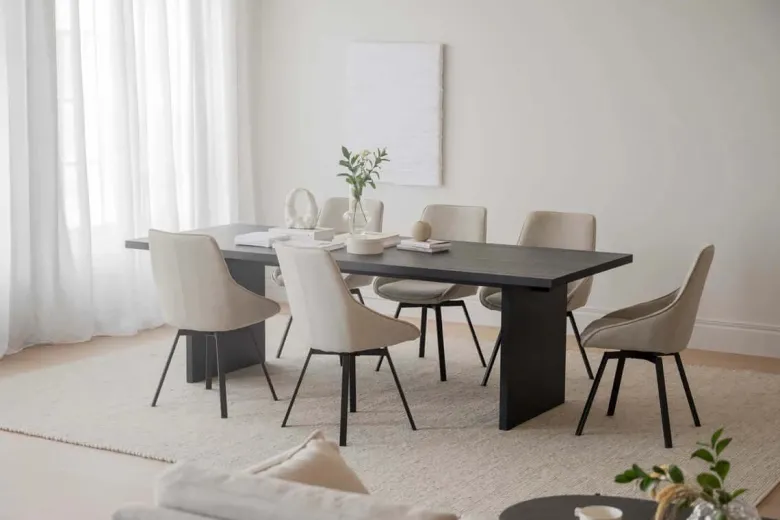 ALISON STOL BEIGE/SVART