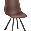 AUBURN STOL BRUN/SVART