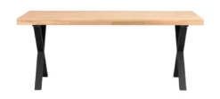 BROOKLYN MATBORD EK/SVART 170 X-Ben
