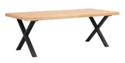 BROOKLYN MATBORD EK/SVART 220 X-Ben