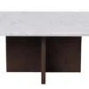BROOKSVILLE SOFFBORD BRUN/VIT MARMOR