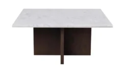 BROOKSVILLE SOFFBORD BRUN/VIT MARMOR