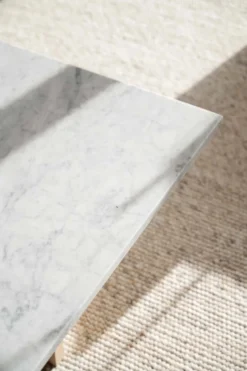 BROOKSVILLE SOFFBORD BRUN/VIT MARMOR
