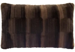 Browny cushion L - Chocolate