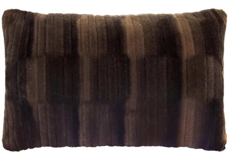 Browny cushion L - Chocolate