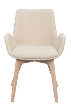 DRIMSDALE KARMSTOL BEIGE/VITPIGMENTERAD
