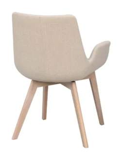 DRIMSDALE KARMSTOL BEIGE/VITPIGMENTERAD