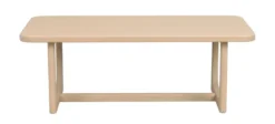 Driscoll Soffbord – Vitpigmenterad 103×50 cm