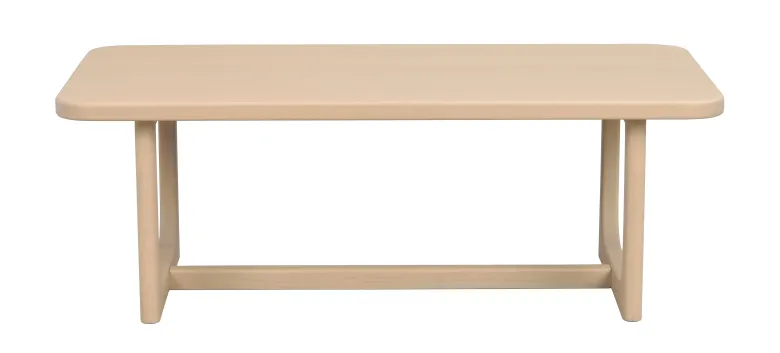Driscoll Soffbord – Vitpigmenterad 103×50 cm