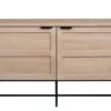 EVERETT SIDEBOARD VITPIGMENTERAD/SVART