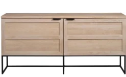 EVERETT SIDEBOARD VITPIGMENTERAD/SVART