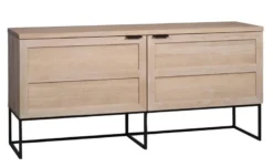 EVERETT SIDEBOARD VITPIGMENTERAD/SVART
