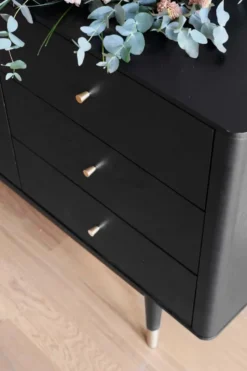 FENWOOD SIDEBOARD SVART / DEMOEX