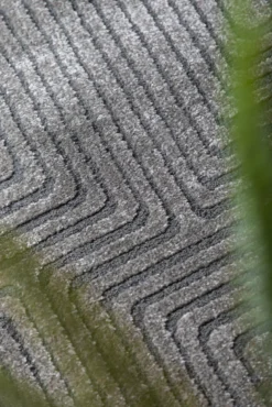 FERN MÖRKGRÅ MATTA