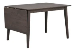 Filippa klaffbord 120+45 mörkbrun ek