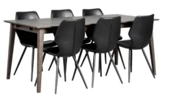 FILIPPA MATBORD MÖRKBRUN 180X90