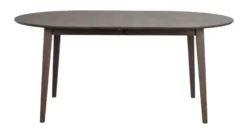 Filippa matbord ovalt 170/210 ek mörkbrun