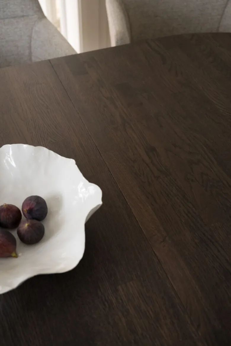 Filippa matbord ovalt 170/210 ek mörkbrun
