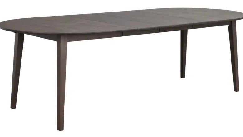 Filippa matbord ovalt 170/210 ek mörkbrun