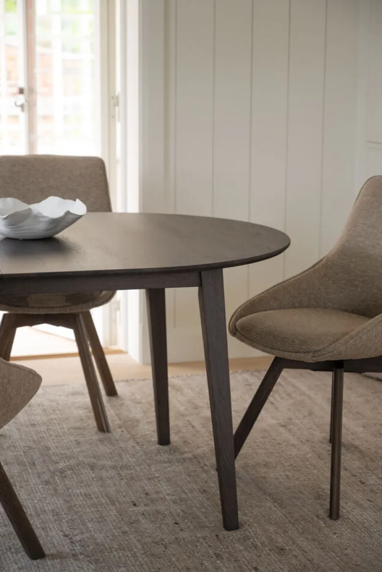 Filippa matbord ovalt 170/210 ek mörkbrun