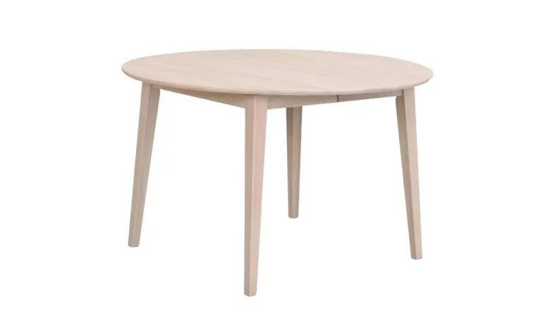 FILIPPA RUNT MATBORD VITPIGMENTERAD