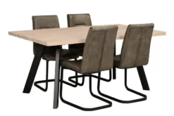 FRED MATBORD VITPIGMENTERAD/SVART 170