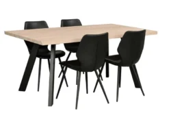 FRED MATBORD VITPIGMENTERAD/SVART 170
