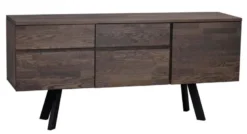 FRED SIDEBOARD MÖRKBRUN/SVART