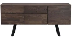 FRED SIDEBOARD MÖRKBRUN/SVART