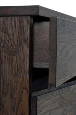 FRED SIDEBOARD MÖRKBRUN/SVART