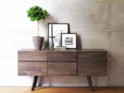 FRED SIDEBOARD MÖRKBRUN/SVART