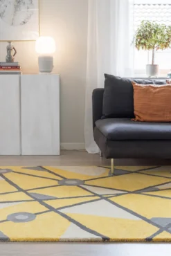 GEOMETRY YELLOW MATTA