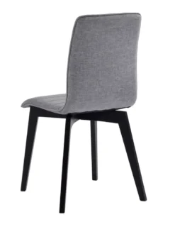 GRACY STOL LJUSGRÅ/SVART