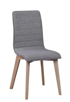 GRACY STOL LJUSGRÅ/VITPIGMENTERAD