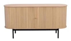 HADDINGTON SIDEBOARD VITPIGMENTERAD/SVART