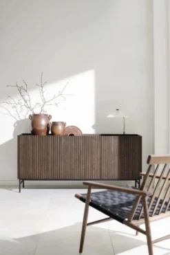 HALIFAX SIDEBOARD BRUN/SVART