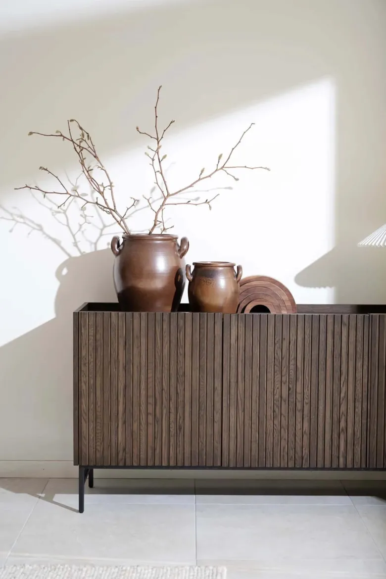 HALIFAX SIDEBOARD BRUN/SVART