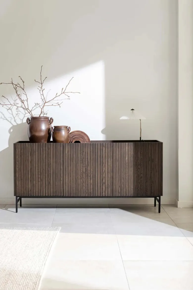 HALIFAX SIDEBOARD BRUN/SVART