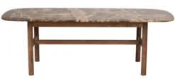 HAMMOND SOFFBORD BRUN MARMOR 135