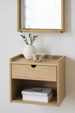 Hillmond väggskåp/sängbord 1L 40 ek