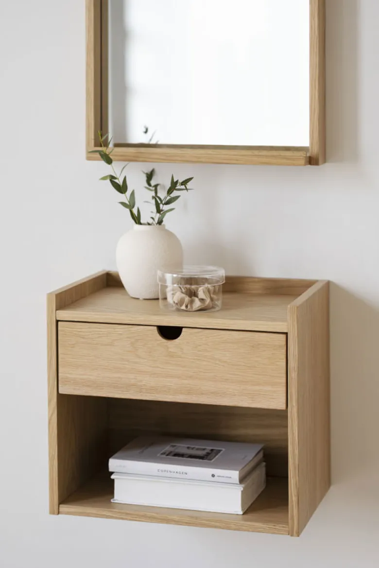 Hillmond väggskåp/sängbord 1L 40 ek