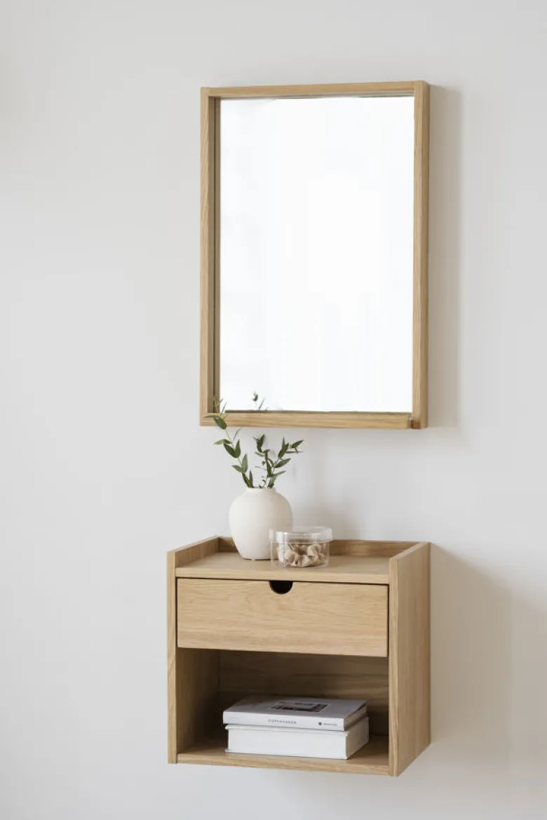 Hillmond väggskåp/sängbord 1L 40 ek
