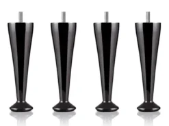 HOME SÄNGBEN METALL 4-PACK