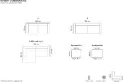 INFINITY 4-SITS SOFFA
