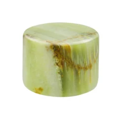 JADE – Grön Silk Matt Bordsljus i äkta marmor