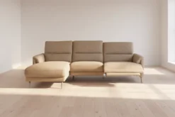 Kansas 3-sits divansoffa med recliner